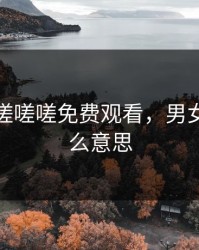 男女相嗟嗟嗟免费观看，男女相欢什么意思